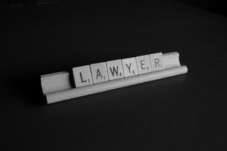 Lawyer scrabble tiles representing free legal advice resources in the UK