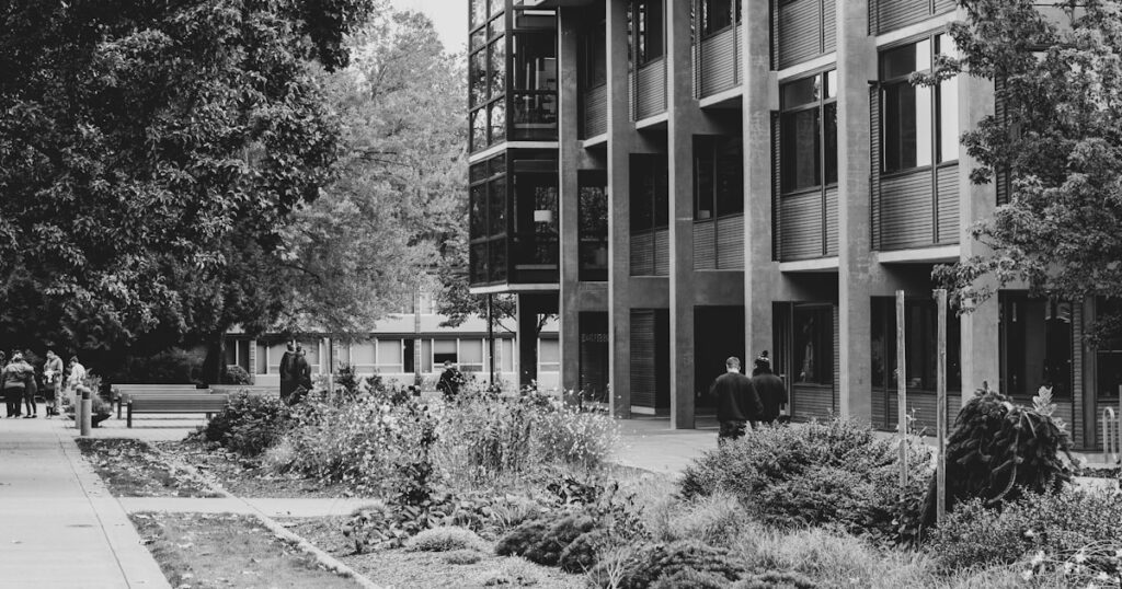 University campus buildings representing sexual harassment claims at UK universities