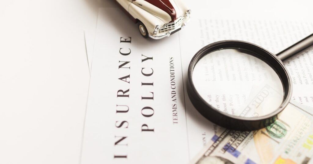 Insurance documents representing bad faith insurance claims in the UK