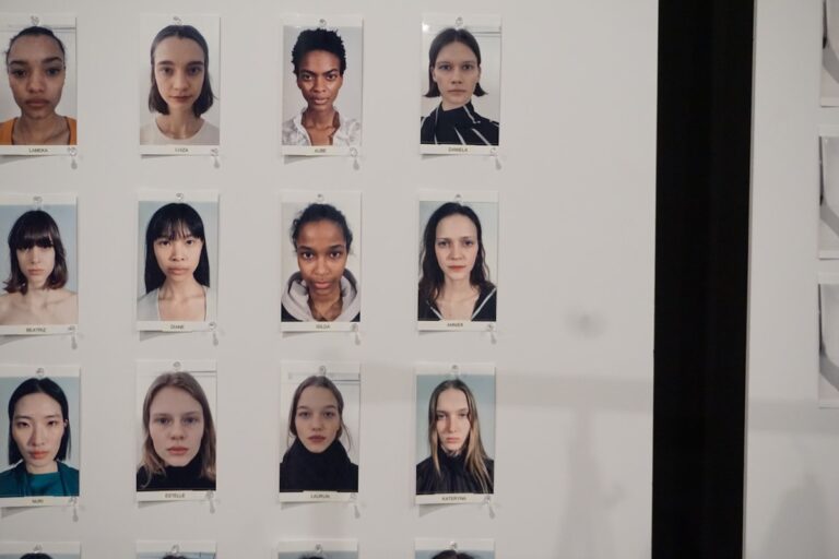 Grid of diverse women faces representing AI-generated deepfake images